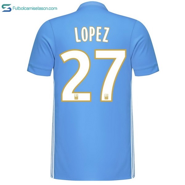 Camiseta Marsella 2ª Lopez 2017/18